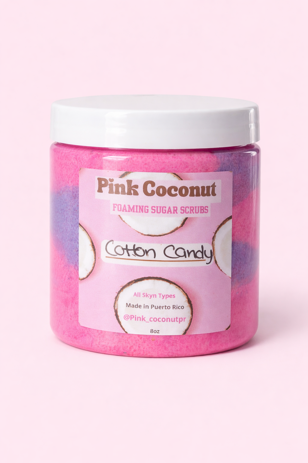 Cotton Candy Foaming Sugar Scrub
